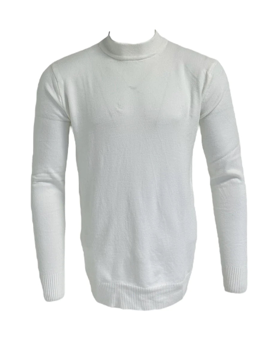Sugar Sweater - Cooper/White