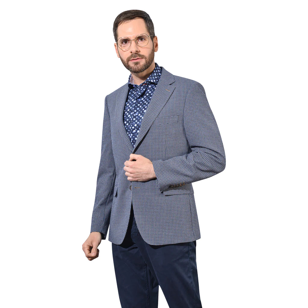 7 Downie St. Sport Jacket - Florence/Navy Blue