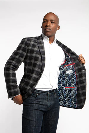 7 Downie St. Sport Jacket - Hunter/Grey