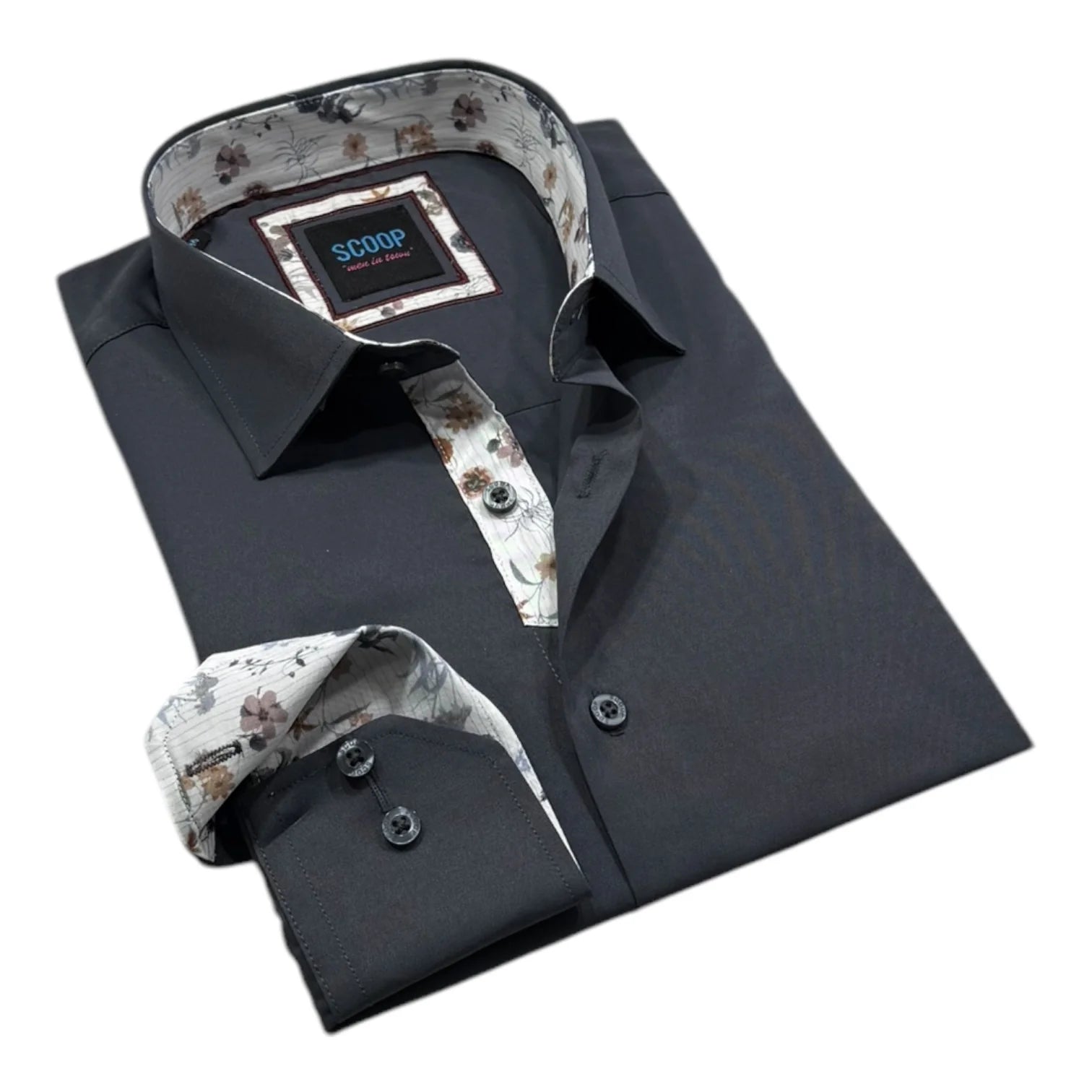 Scoop Dress Shirt