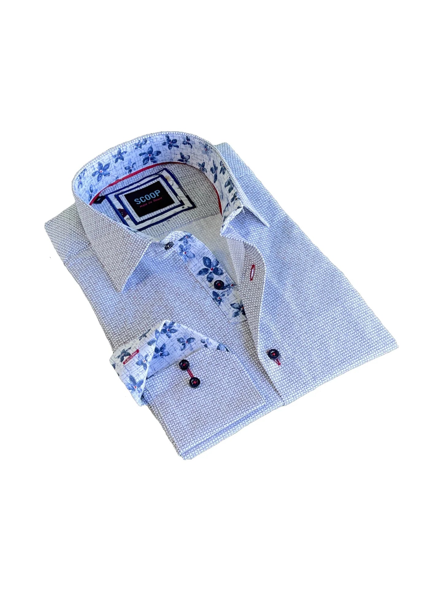 Scoop Sport Shirt - Denzel/Nautical