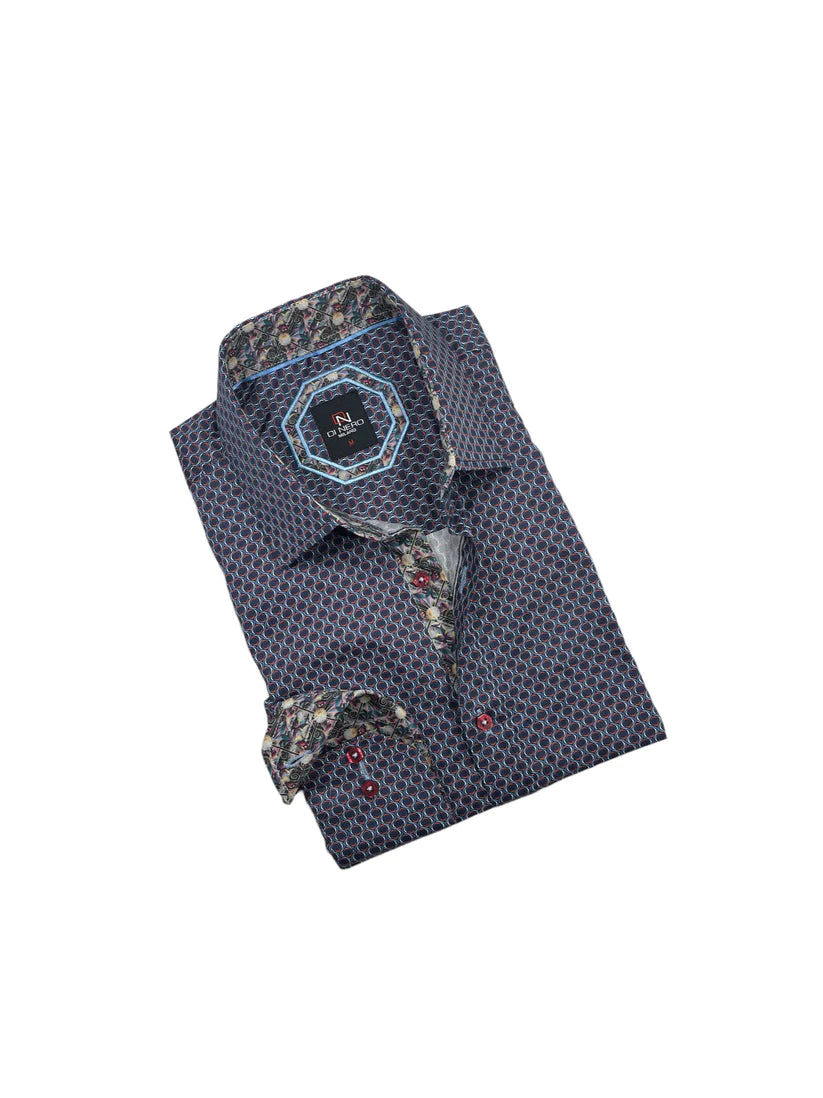 Di Nero Sport Shirt - Rico/Midnight