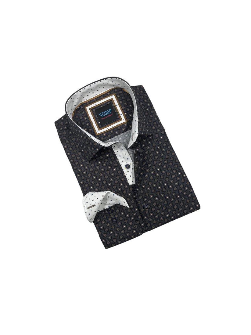 Scoop Sport Shirt - Ivan/Chocolate