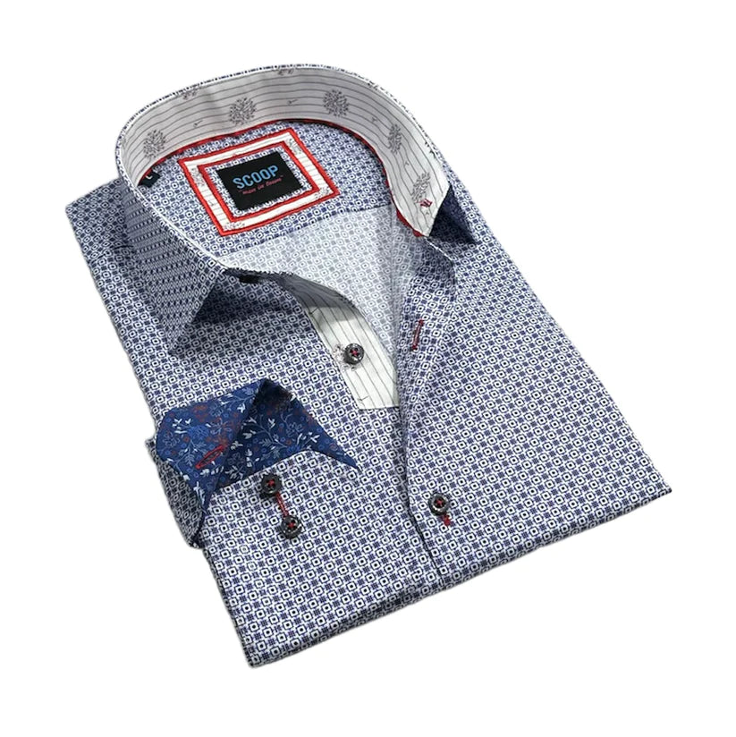 Scoop Sport Shirt - Pemberton/Sky