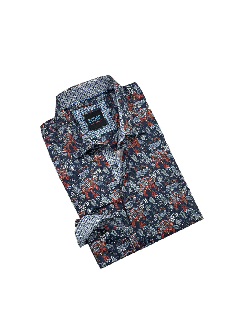 Scoop Sport Shirt - Roy/Midnight
