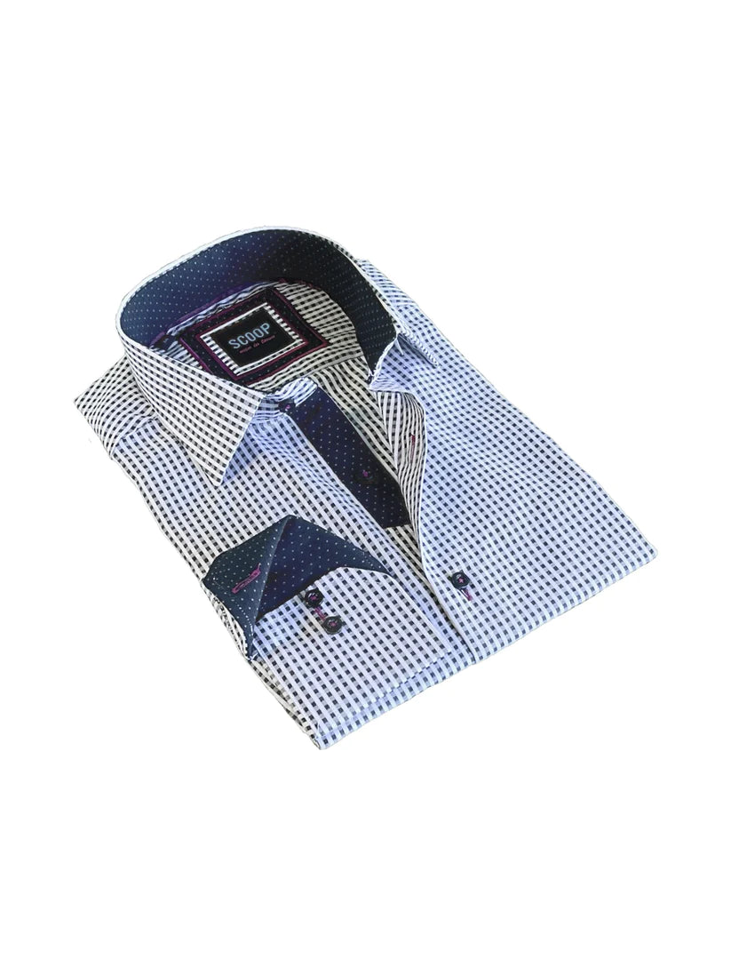 Scoop Sport Shirt - Archie/Caviar