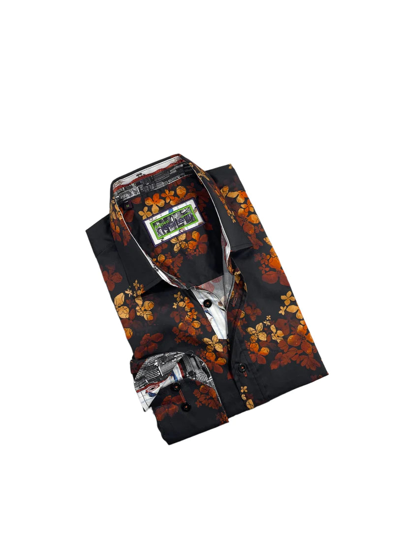 Franco Negretti Sport Shirt - Salto/Amber