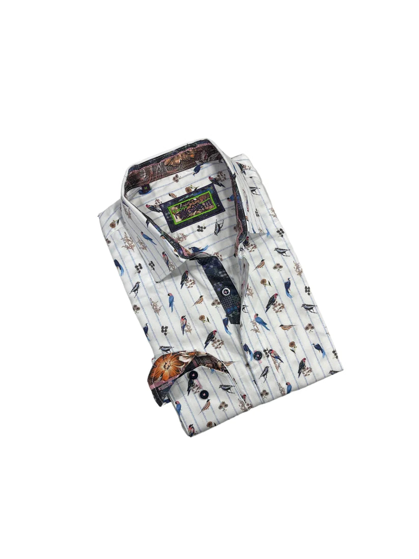 Franco Negretti Sport Shirt - Natal/Tropical