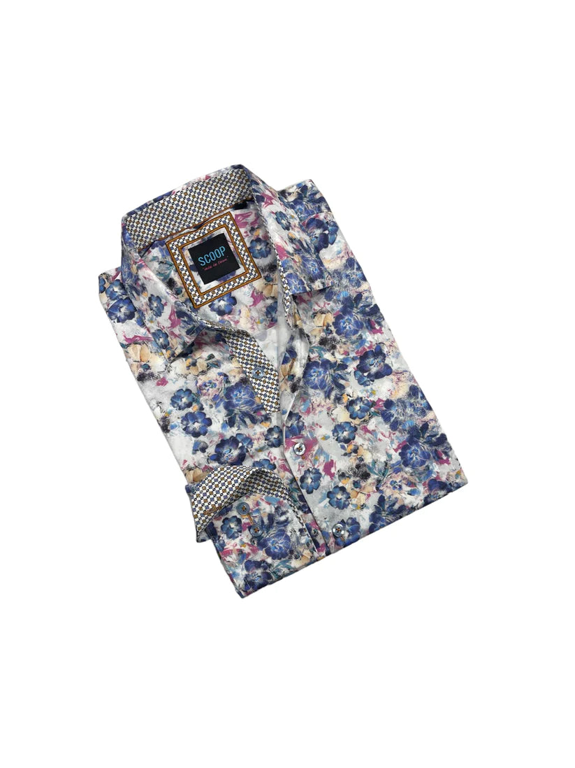Scoop Sport Shirt - Miguel/Snow