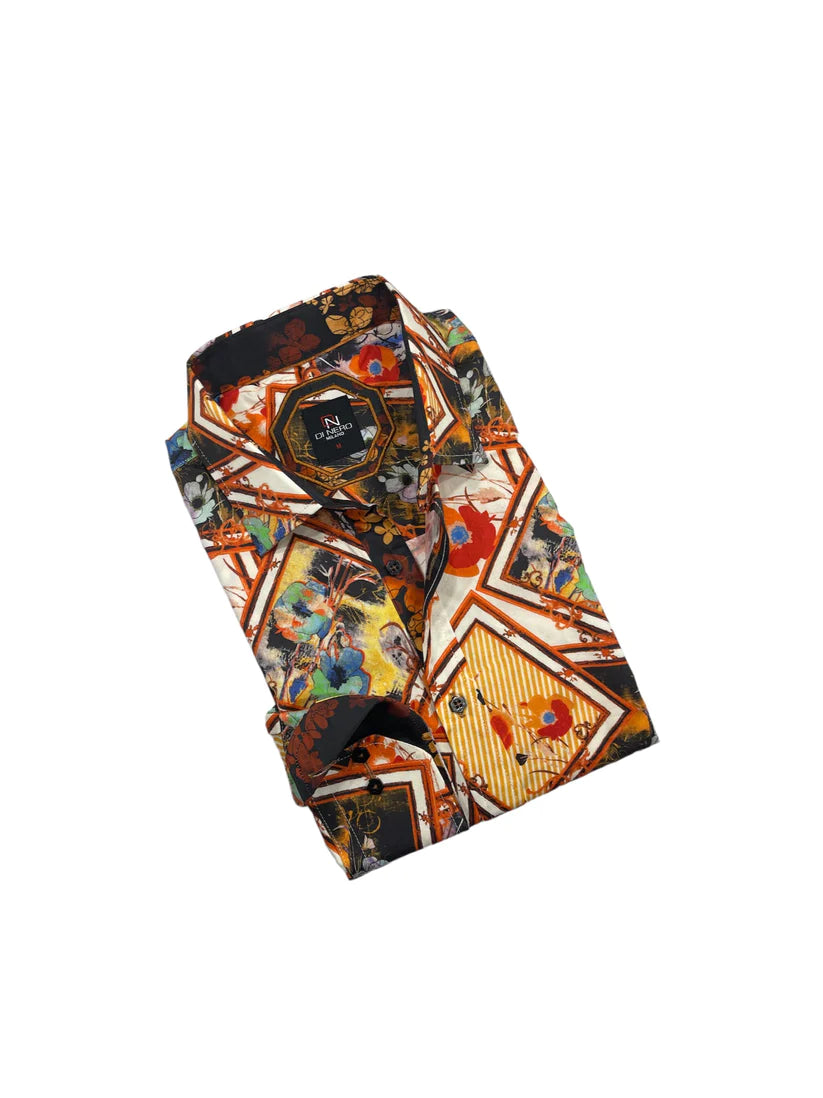 Di Nero Sport Shirt - Alfio/Multi