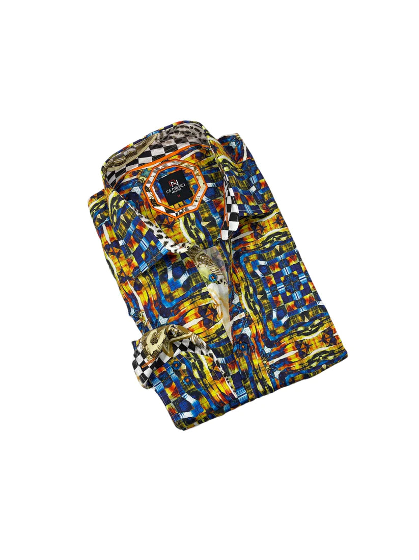 Di Nero Sport Shirt - Davis/Gold