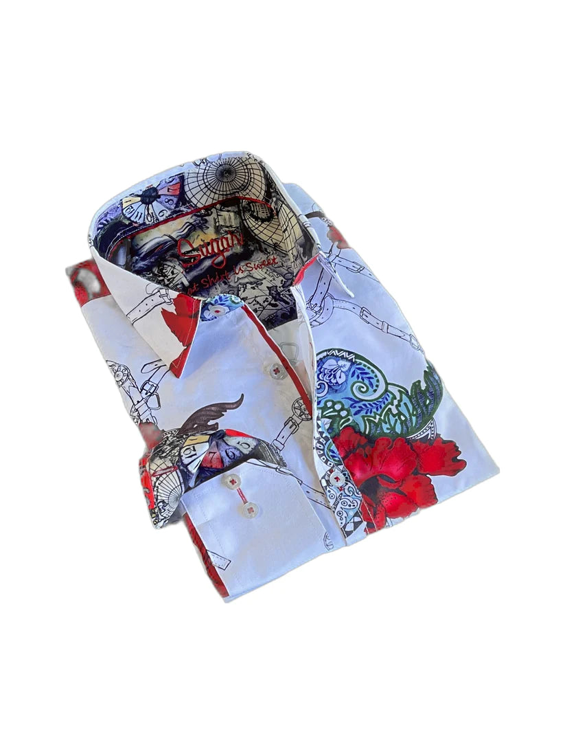 Sugar Sport Shirt - Anaya/Frost