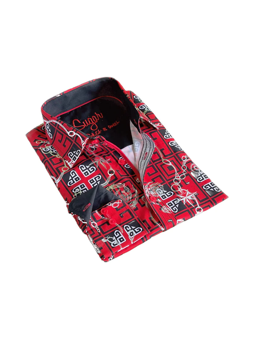Sugar Sport Shirt - Taza/Flame