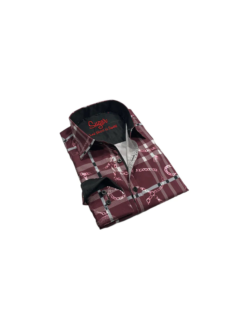 Sugar Sport Shirt - Salvatore/Flame