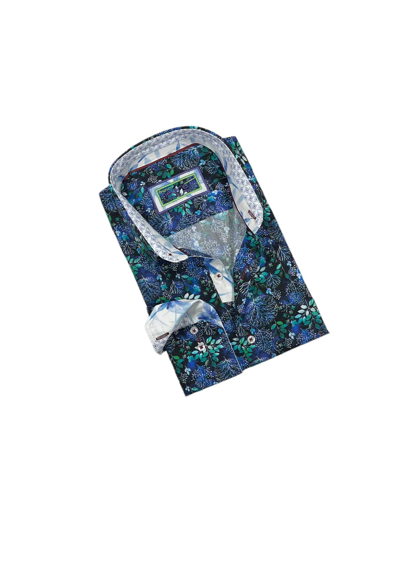 Franco Negretti Sport Shirt - Ronin/Ocean