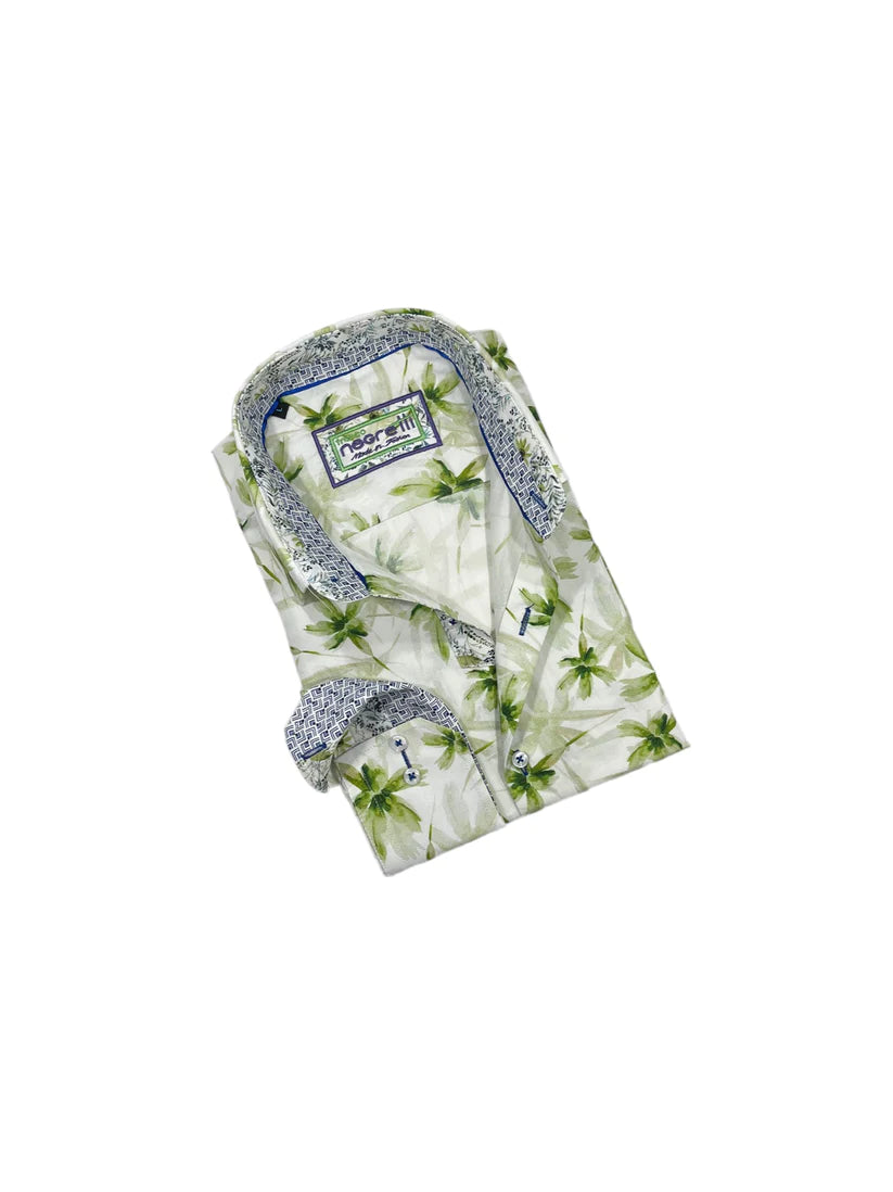 Franco Negretti Sport Shirt - Luca/Lime