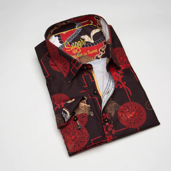 Sugar Sport Shirt - Celia/Flame