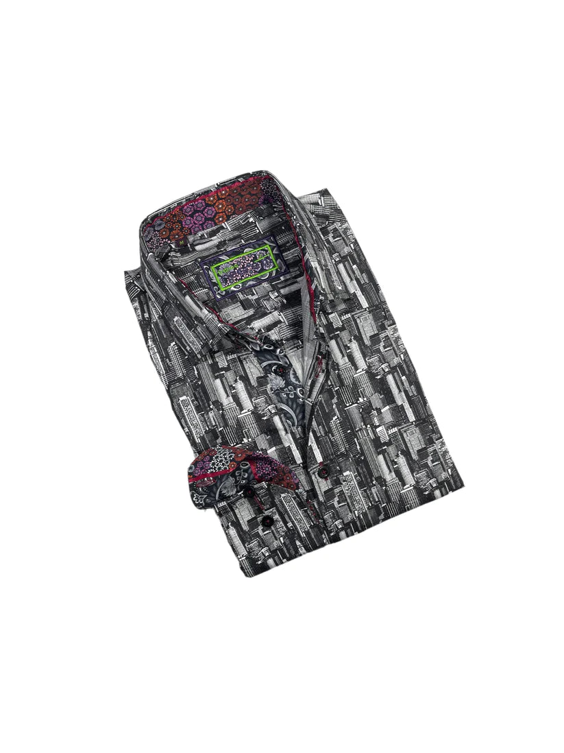 Franco Negretti Sport Shirt - Midtown/Pepper