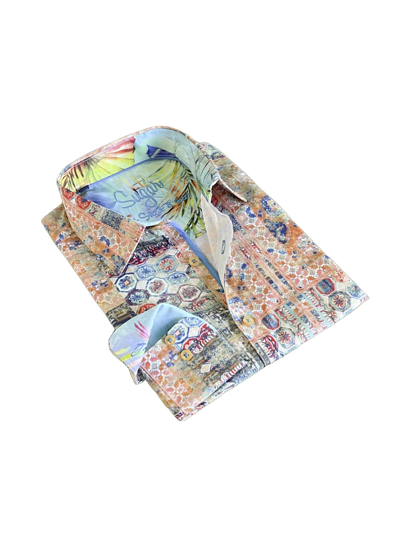 Sugar Sport Shirt - Rabat/Peach