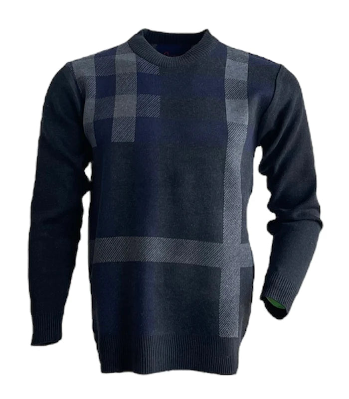 Sugar Sweater - Laurel/Midnight Blue