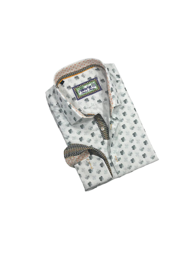 Franco Negretti Sport Shirt - Clover/Cinder