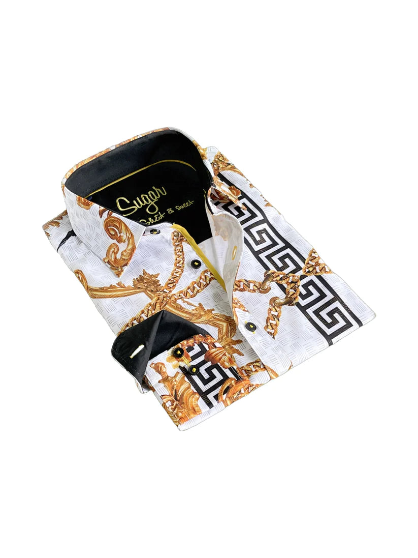 Sugar Sport Shirt - Settat/Gold