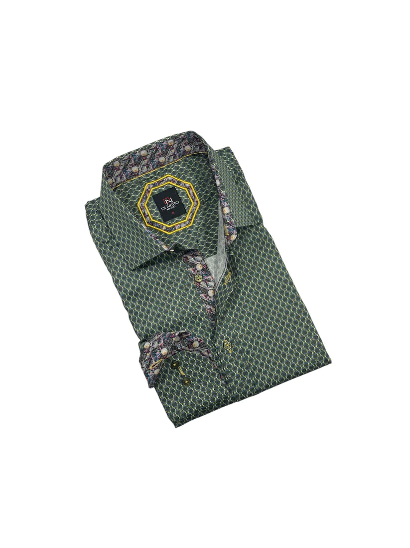 Di Nero Sport Shirt - Rico/Olive