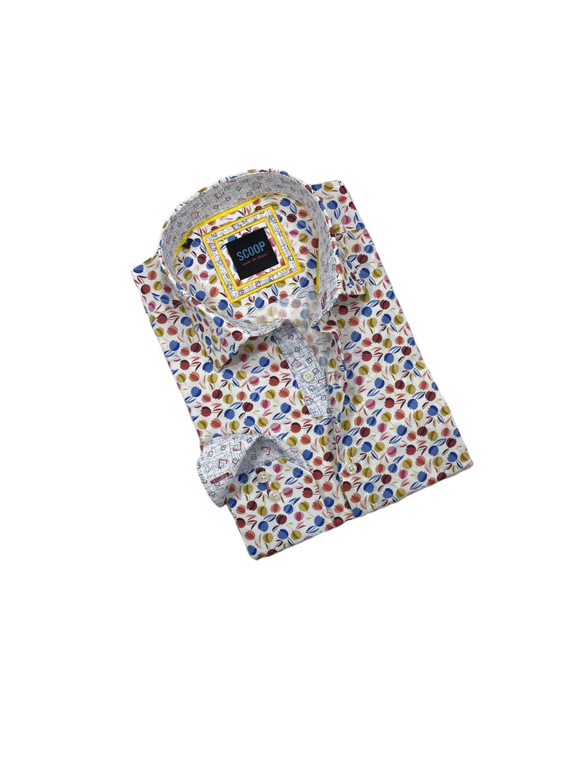 Scoop Sport Shirt - Nolan/Royal