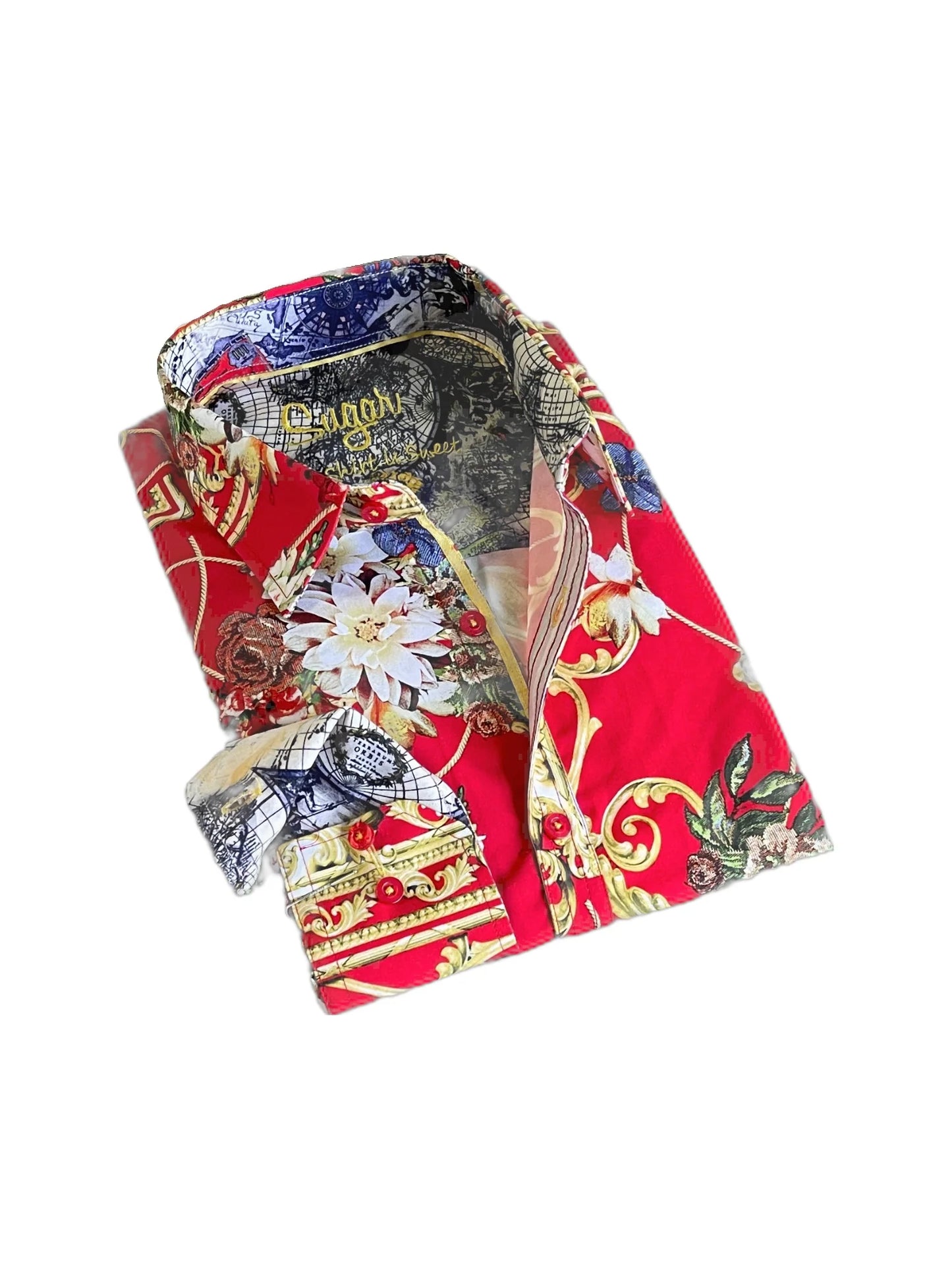 Sugar Sport Shirt - Frame/Flame