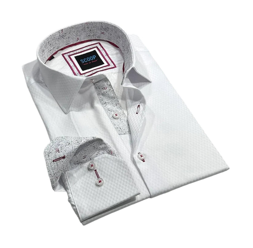 Scoop Sport Shirt - Valet/Cloud