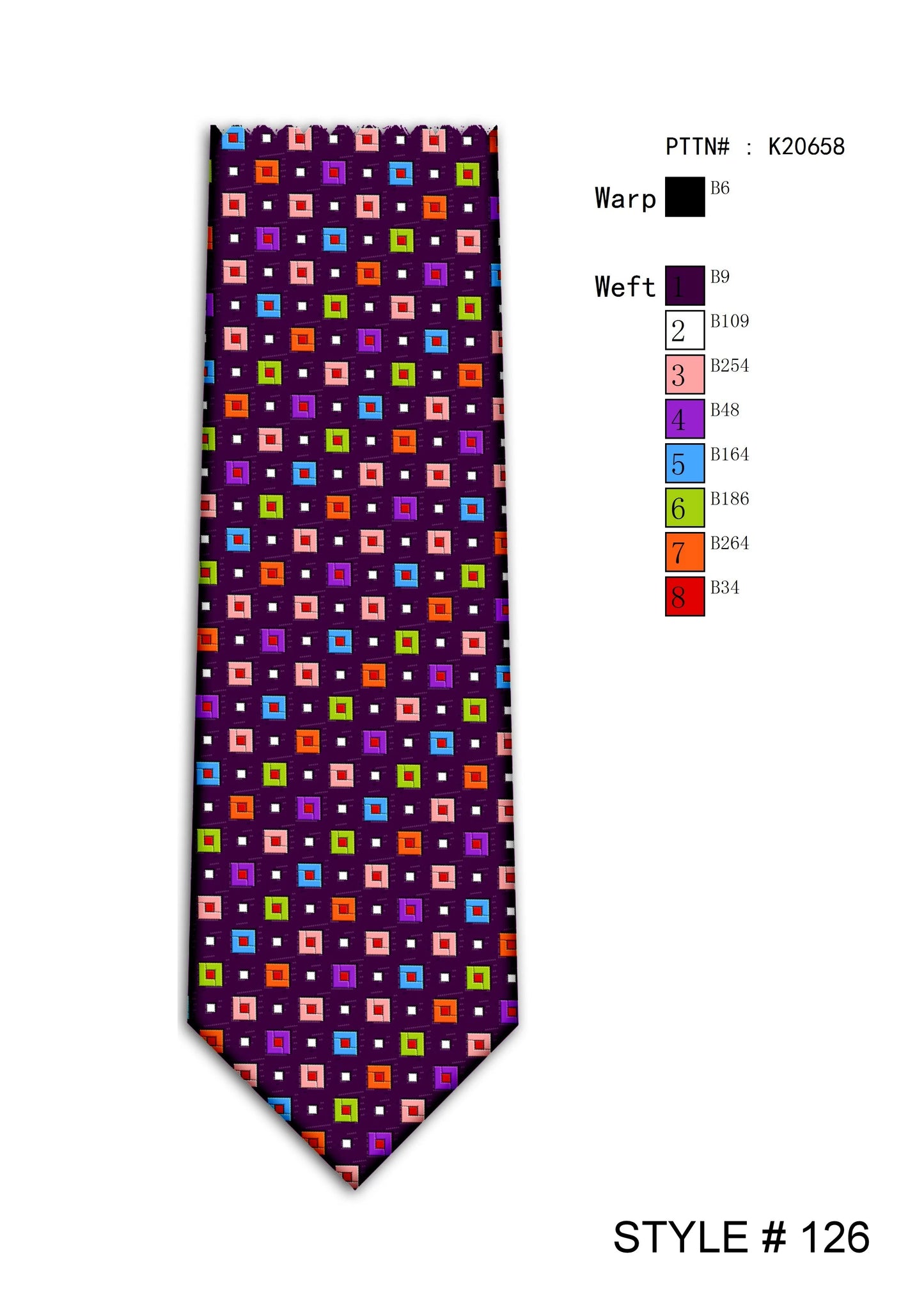 7 Downie St. Tie - Style 126