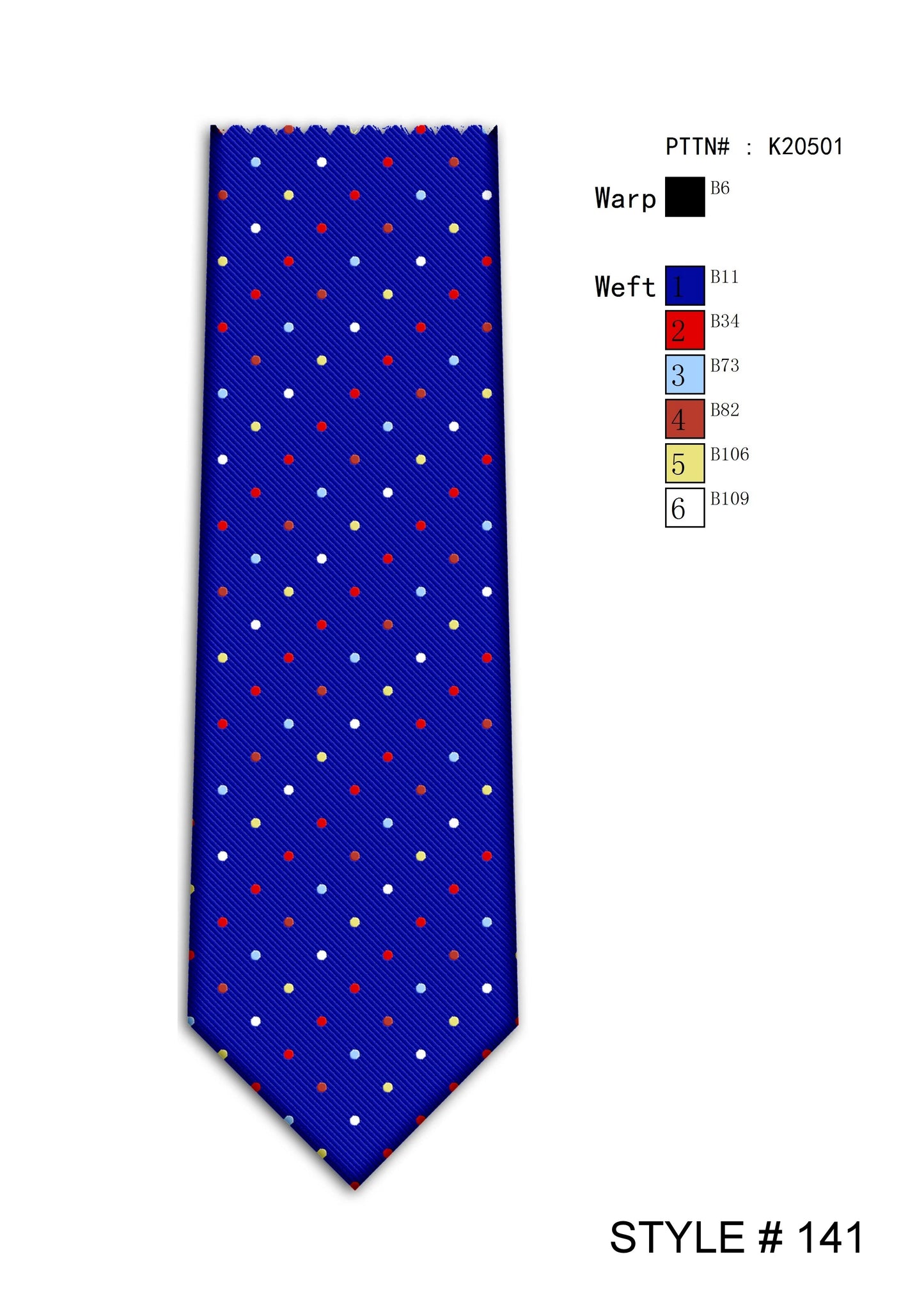 7 Downie St. Tie - Style 141