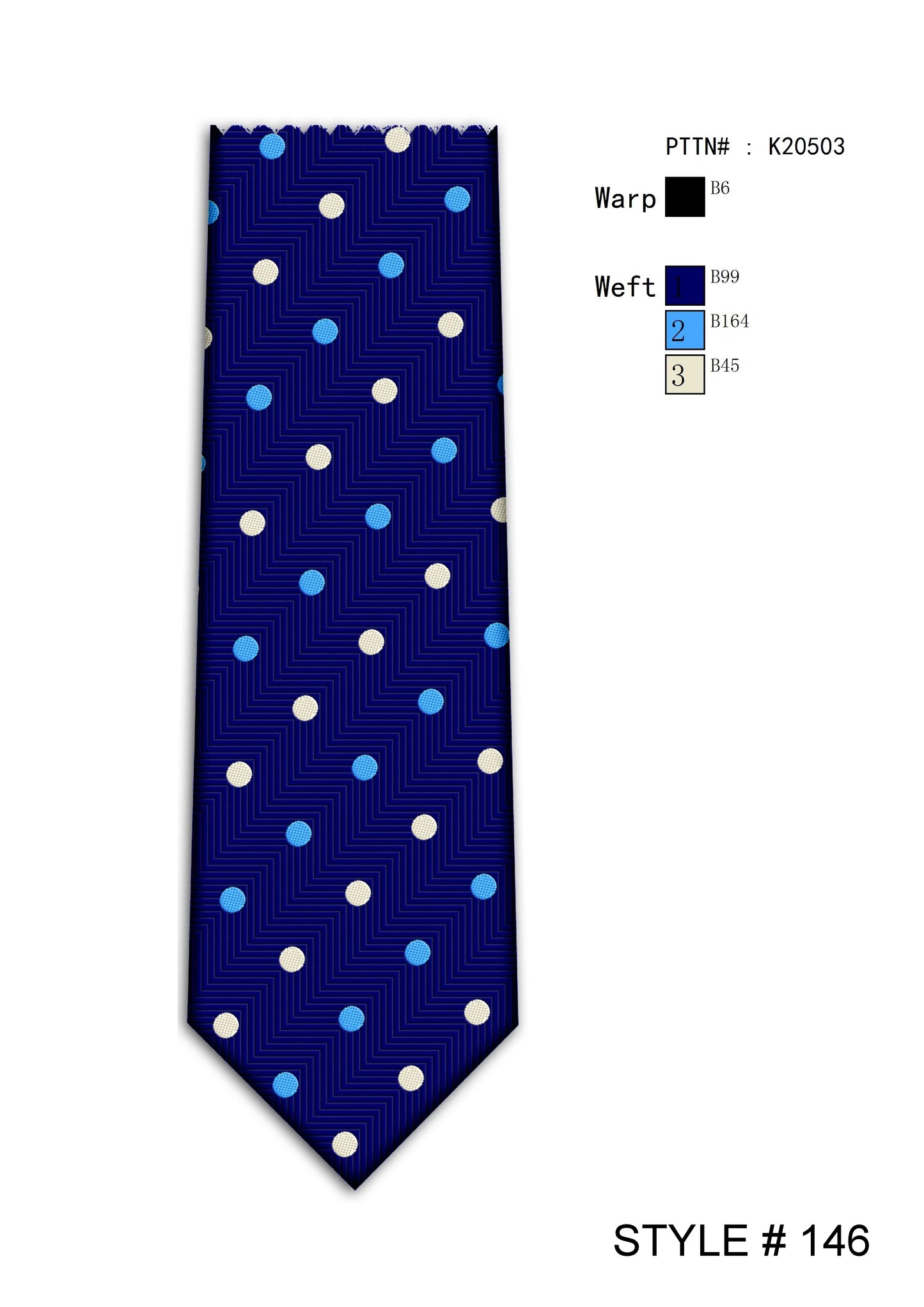 7 Downie St. Tie - Style 146