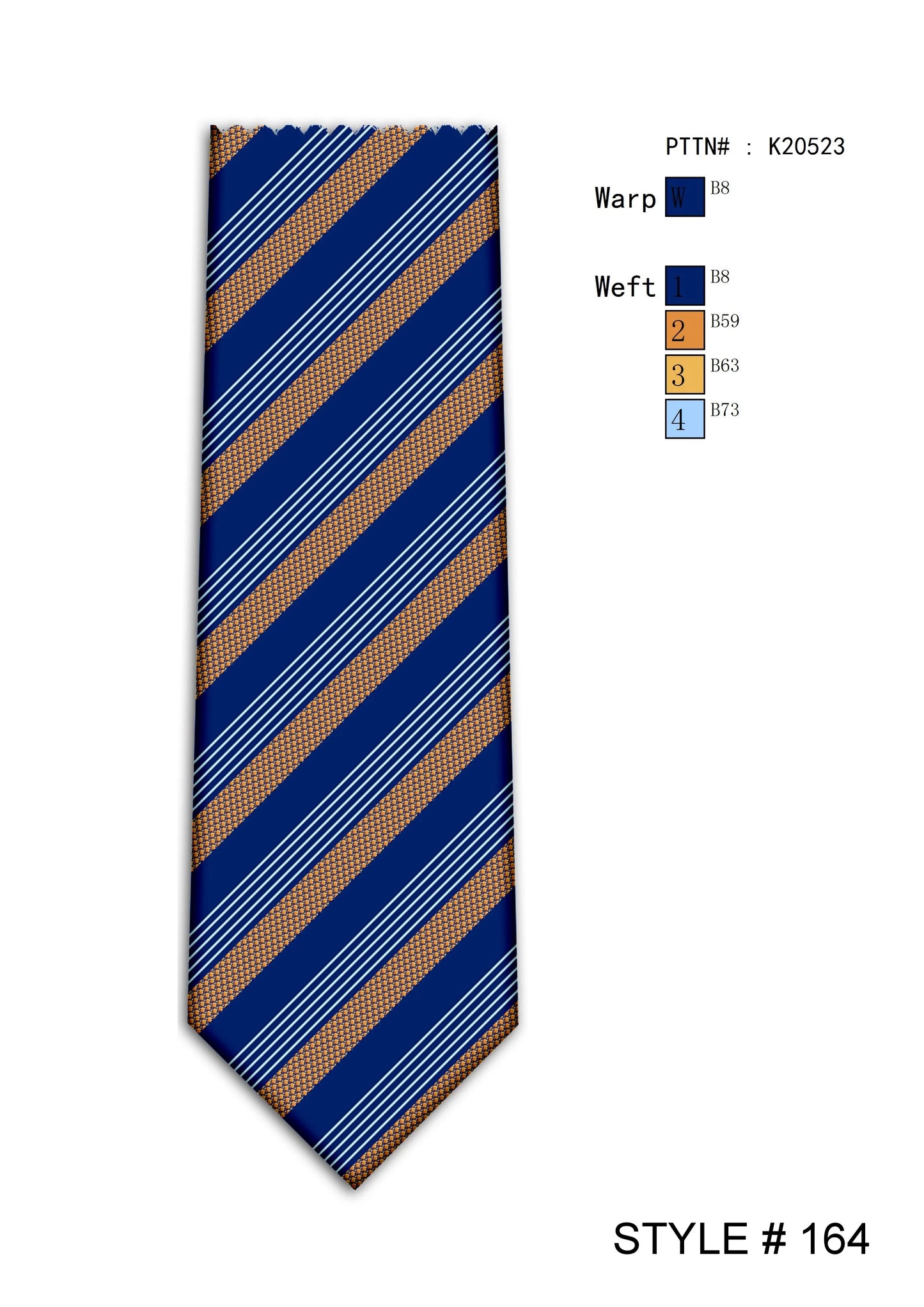 7 Downie St. Tie - Style 164