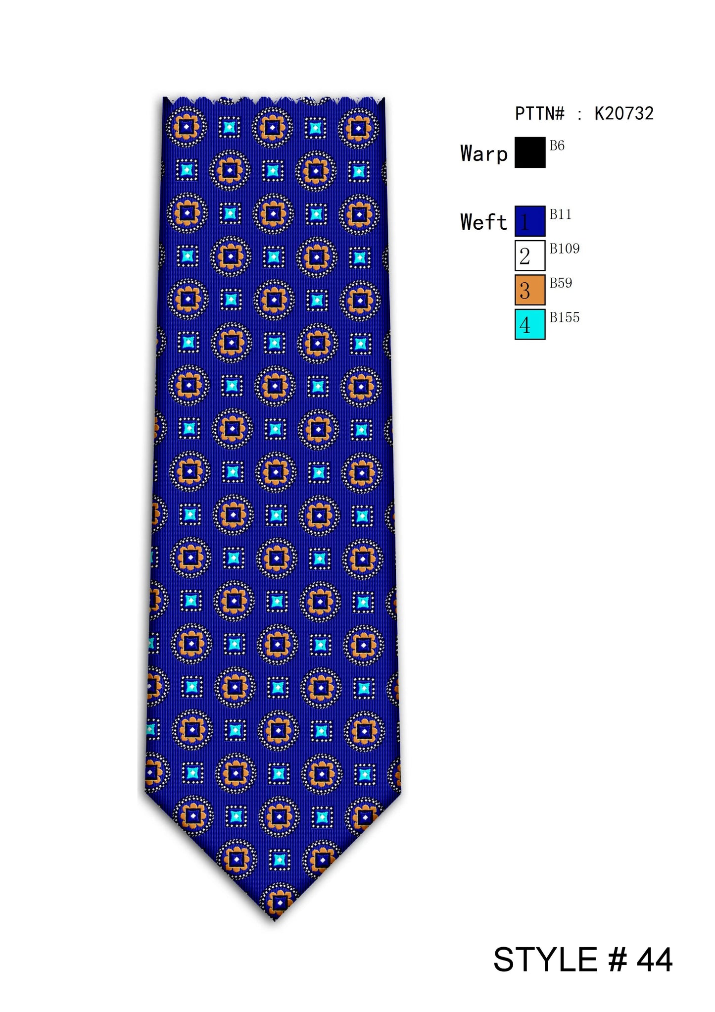 7 Downie St. Tie - Style 44