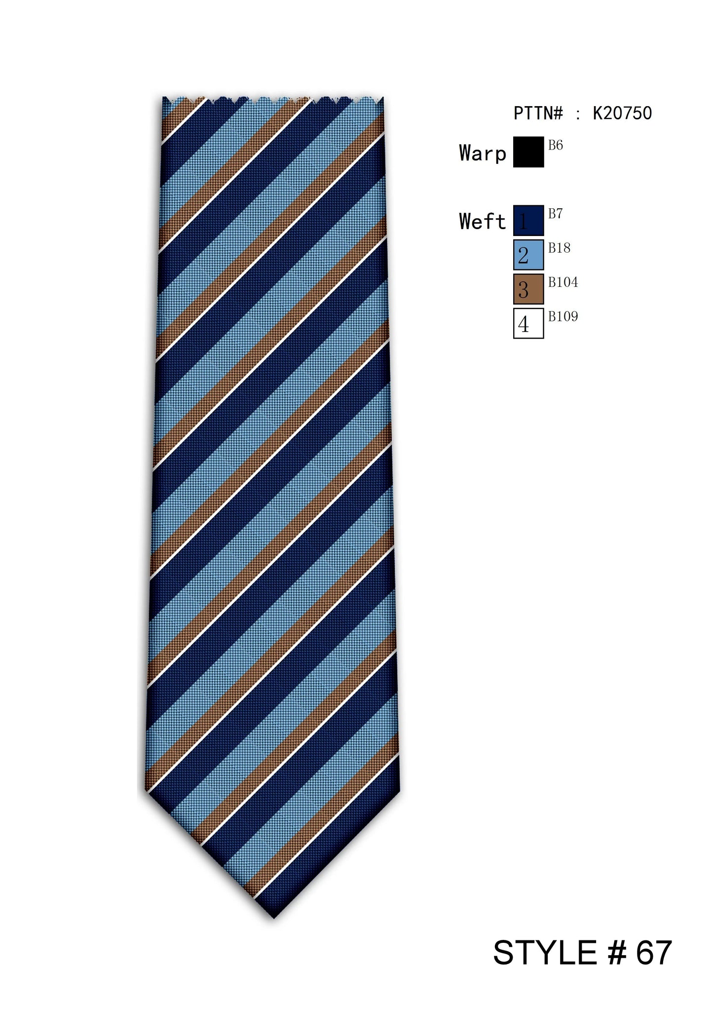 7 Downie St. Tie - Style 67