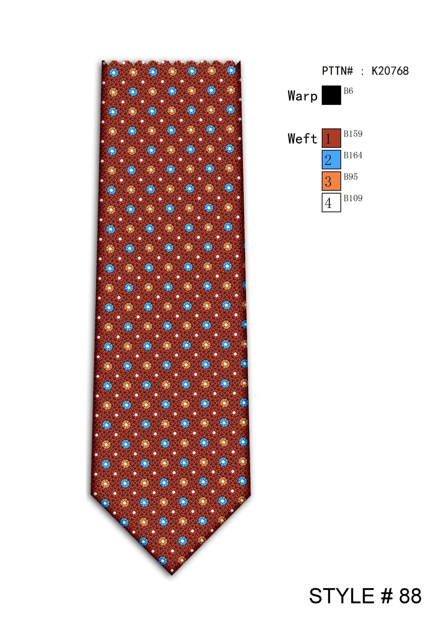 7 Downie St. Tie - Style 88