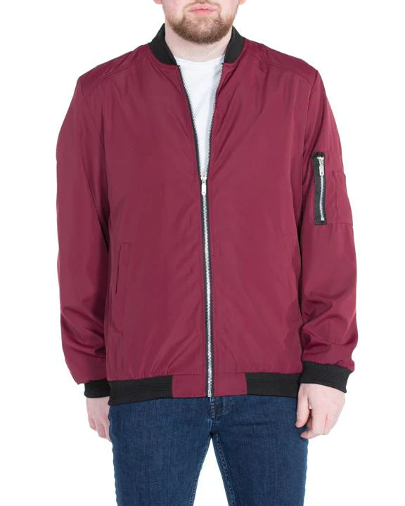 Sugar Zip-up Jacket - Jerry/Wine
