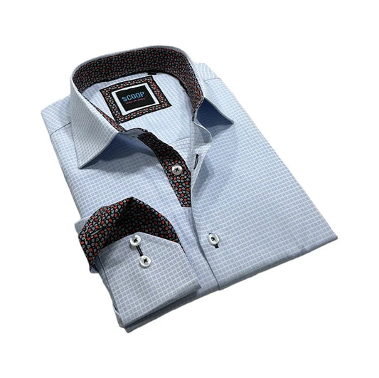 Scoop Silver Sport Shirt