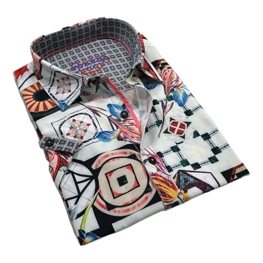 Sugar Short Sleeve Sport Shirt - Lamar-S/Multi