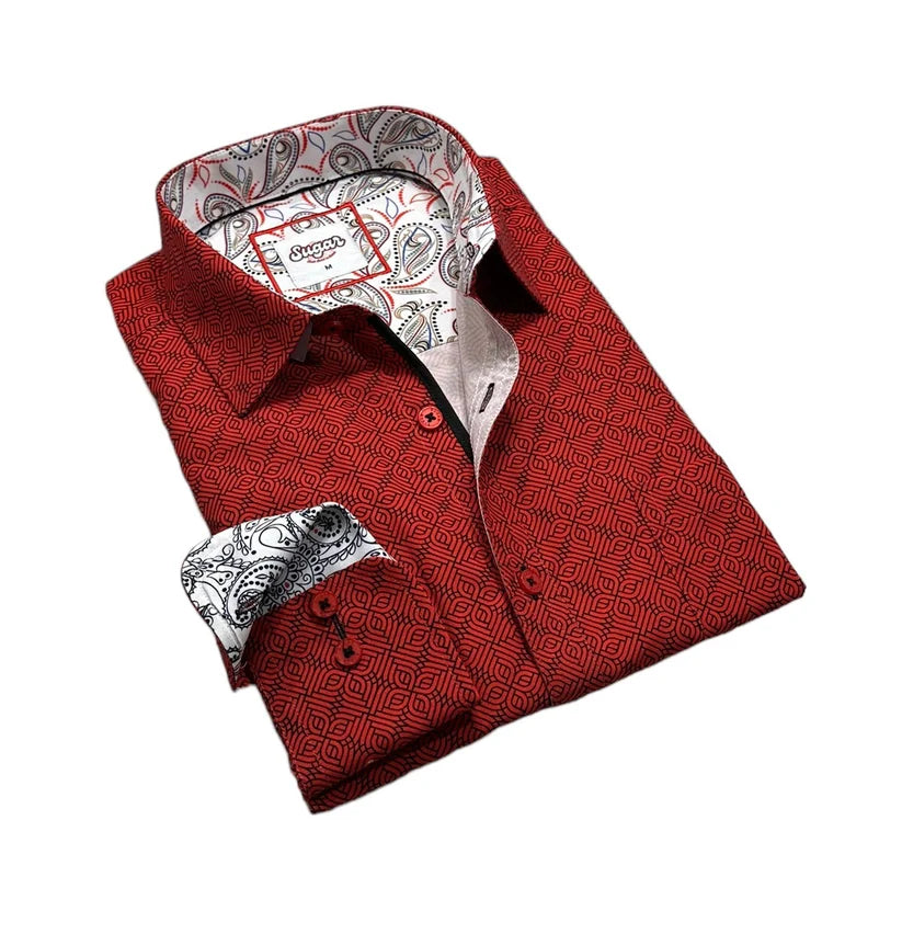 Sugar Red Sport Shirt