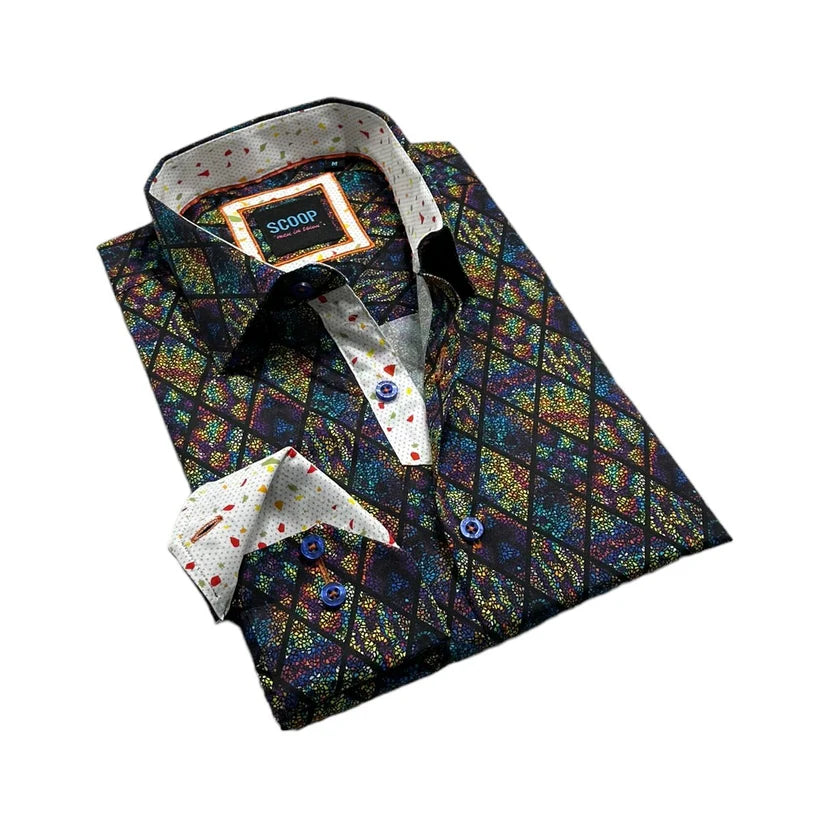 Scoop Rainbow Sport Shirt