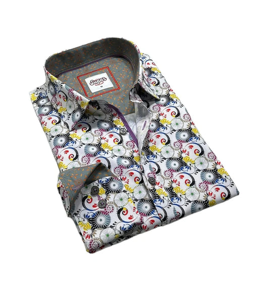 Sugar Multi Color Sport Shirt