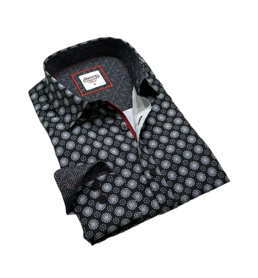 Sugar Black Sport Shirt