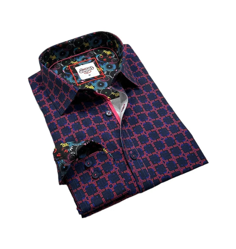 Sugar Crimson Sport Shirt