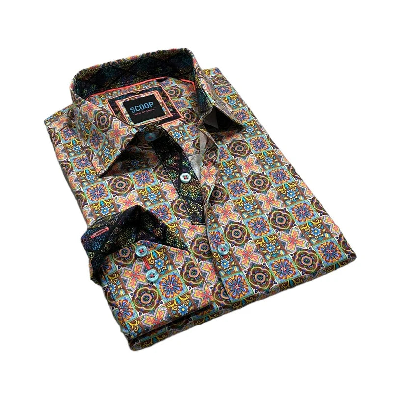 Scoop Rainbow Sport Shirt