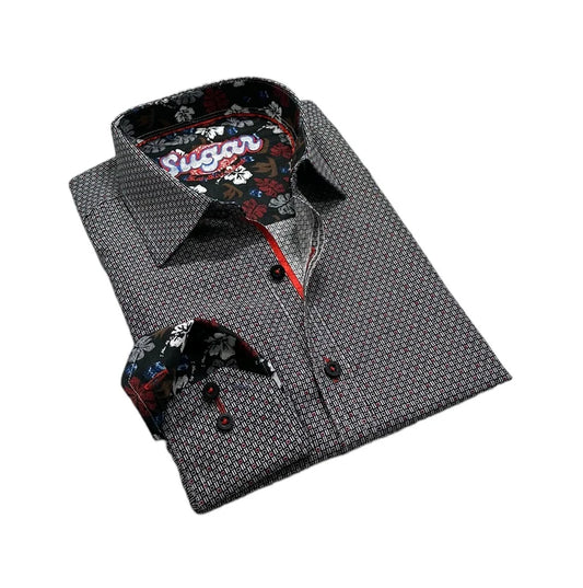 Sugar Black Sport Shirt