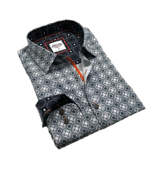 Sugar Charcoal Sport Shirt