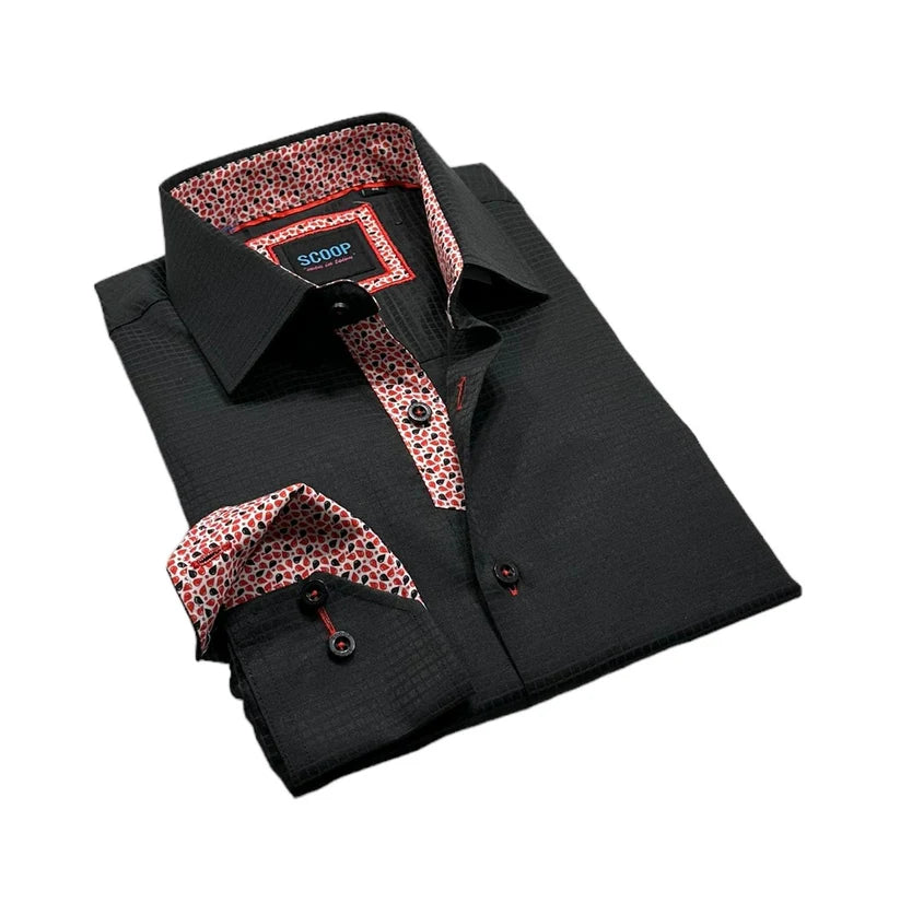 Scoop Black Sport Shirt