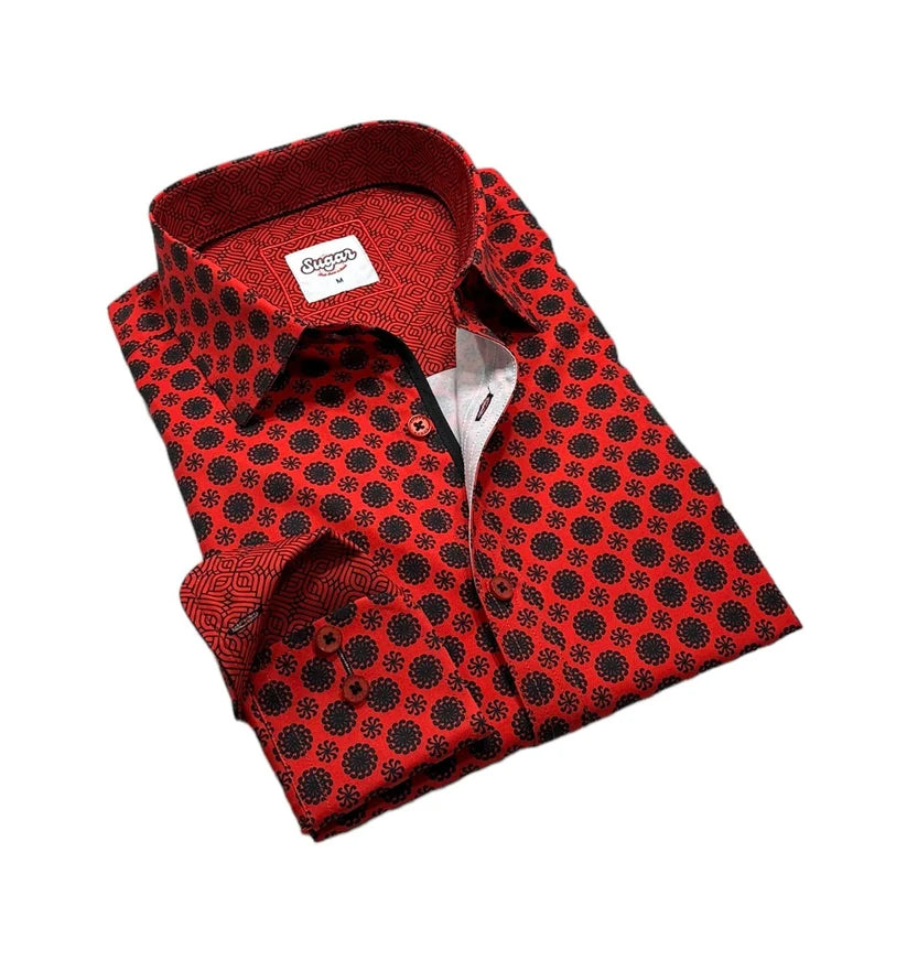 Sugar Red Sport Shirt